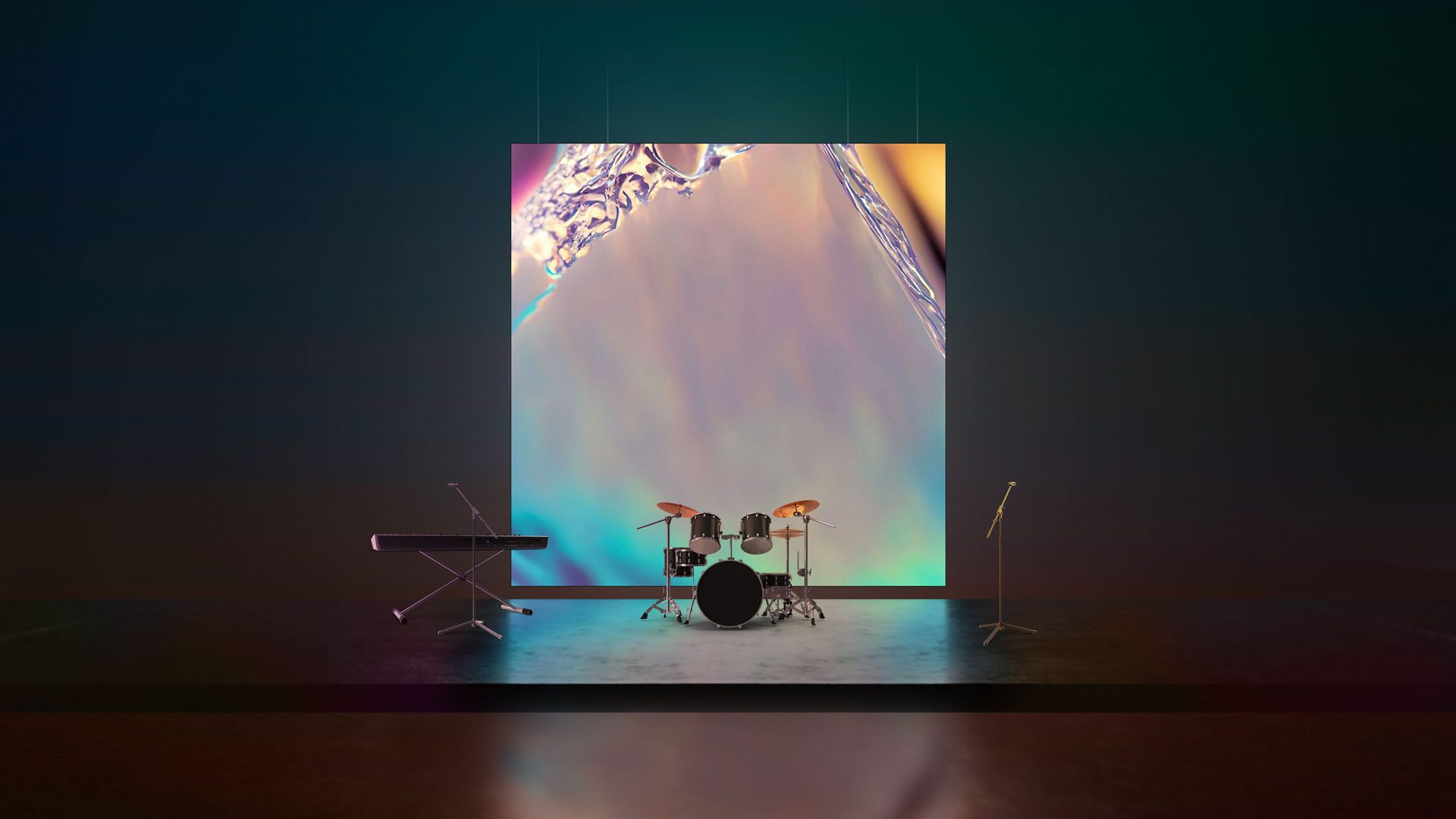 Glass-Glimmer-Square